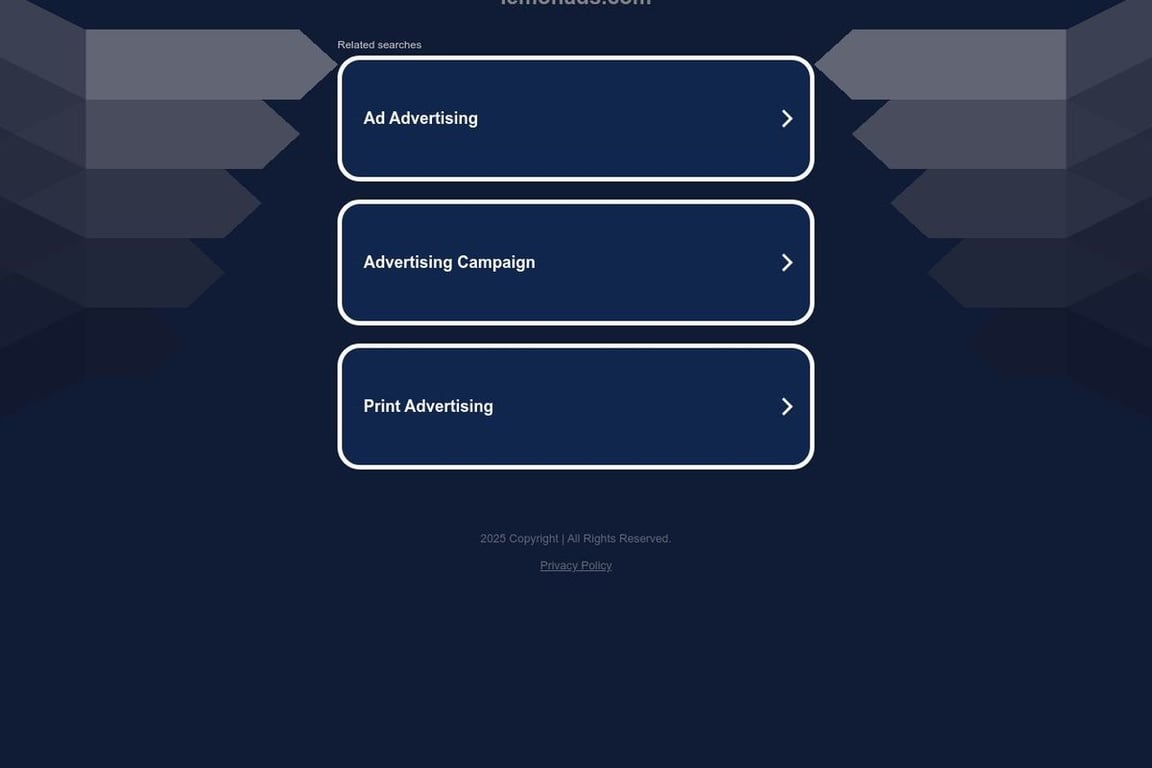 Lemonads homepage