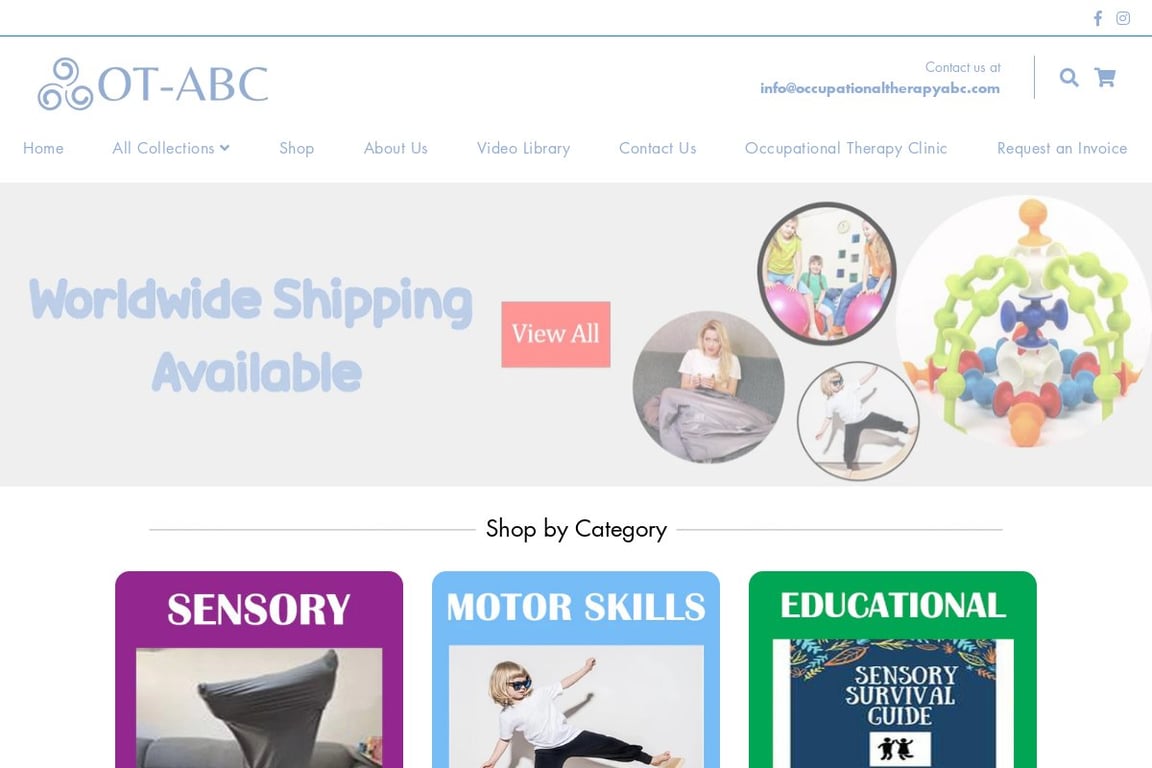 Occupational Therapy ABC homepage