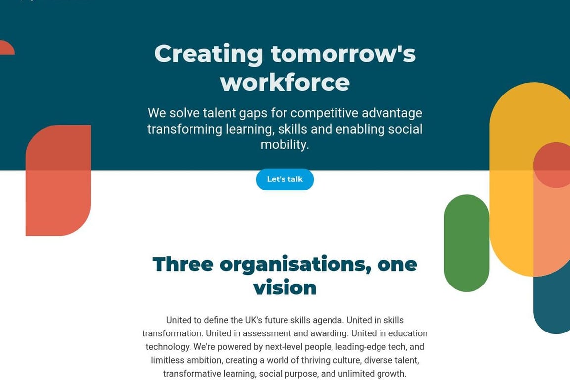 Lifetime Training homepage