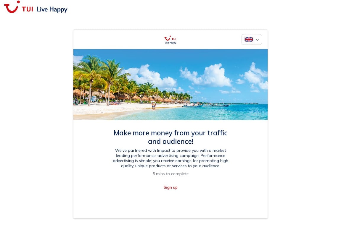 TUI Villas UK Affiliate Program: Commission & Program Details (2026)