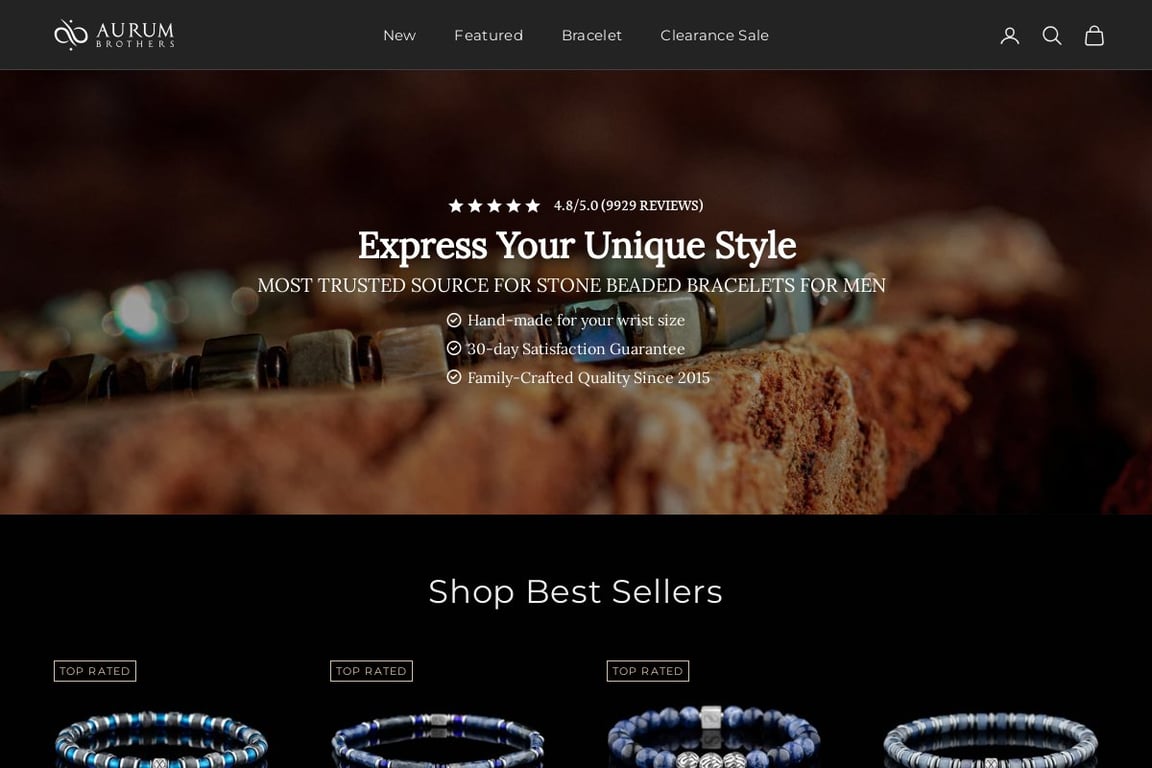Aurum Brothers homepage