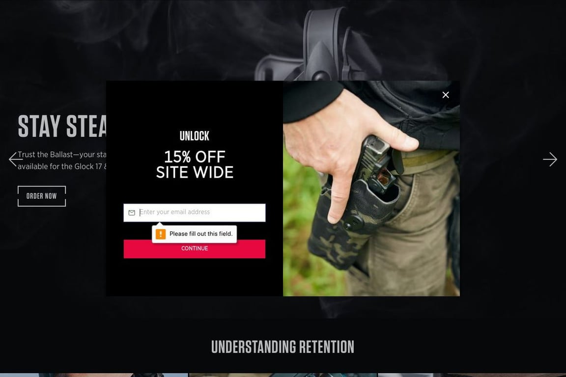 Safariland homepage