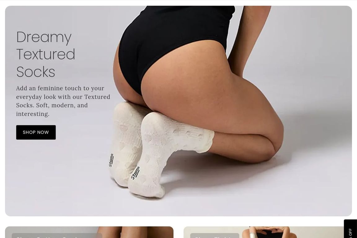 Stems Socks and Hosiery homepage