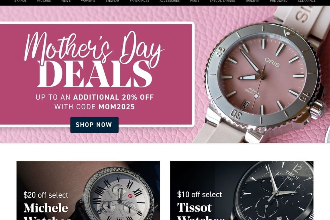 Watchmaxx homepage