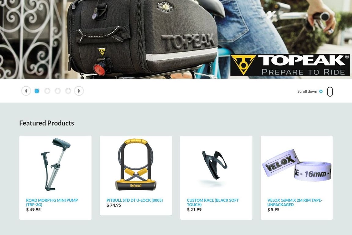 Todson USA homepage