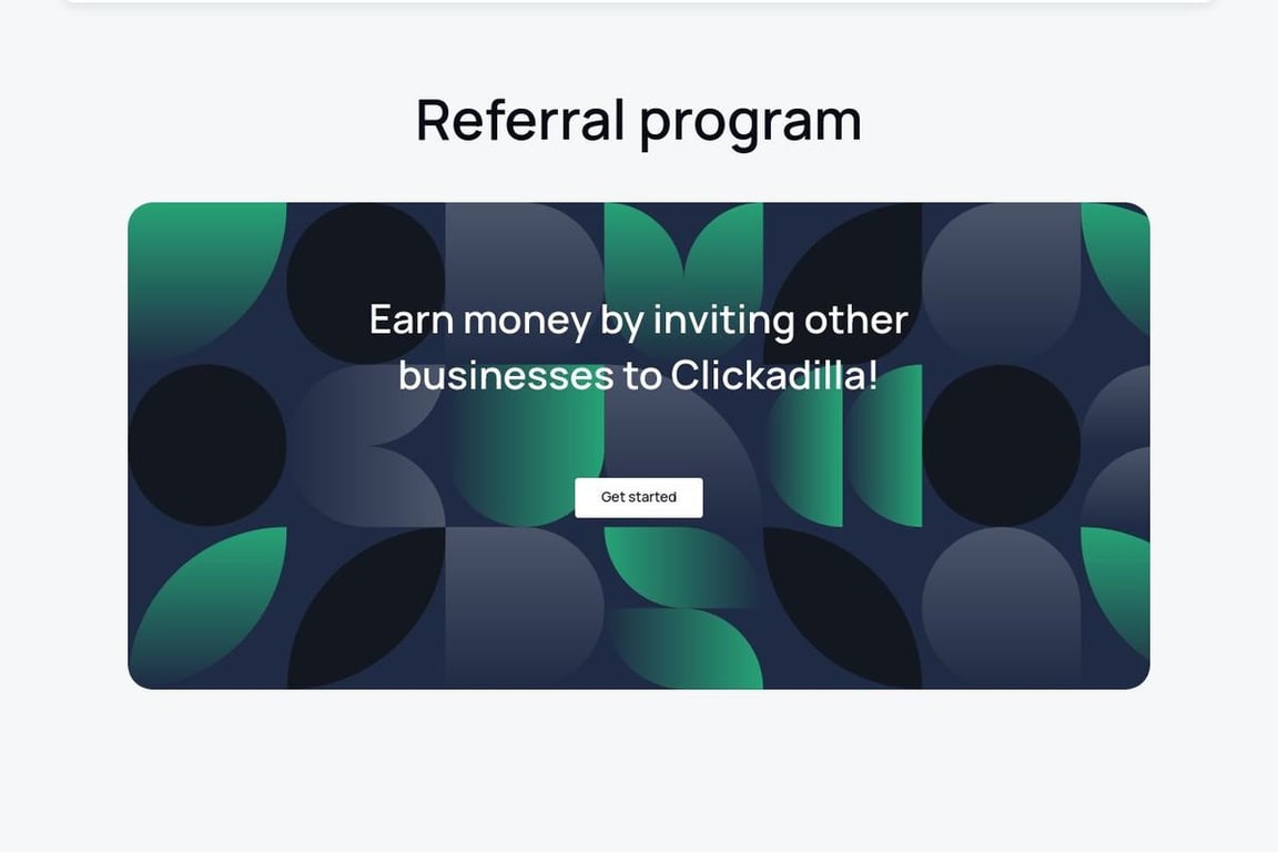ClickAdilla affiliate program signup page