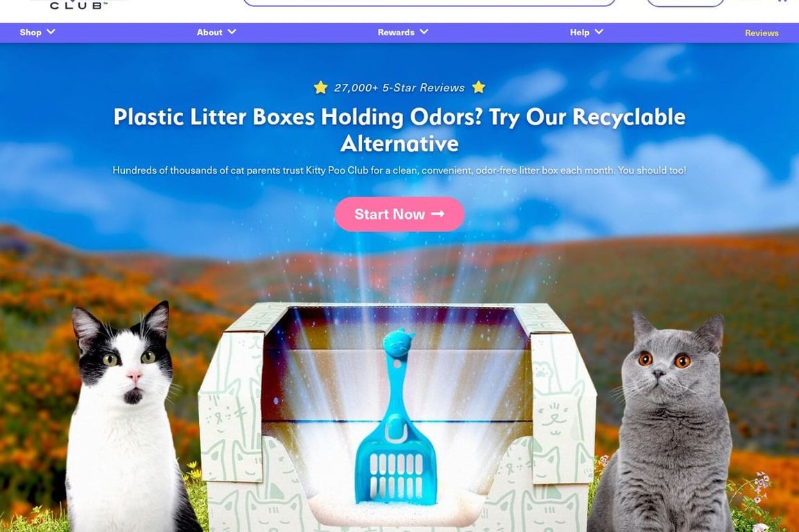 Kitty Poo Club homepage