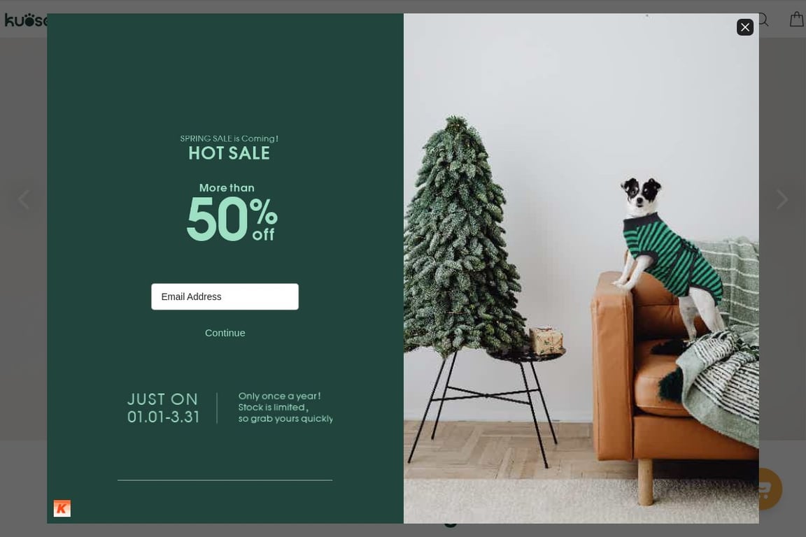 Kuoser homepage