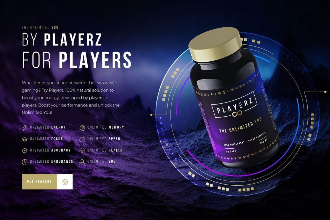 Playerz.store/Dreamwithus homepage