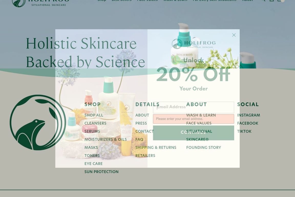 HoliFrog homepage