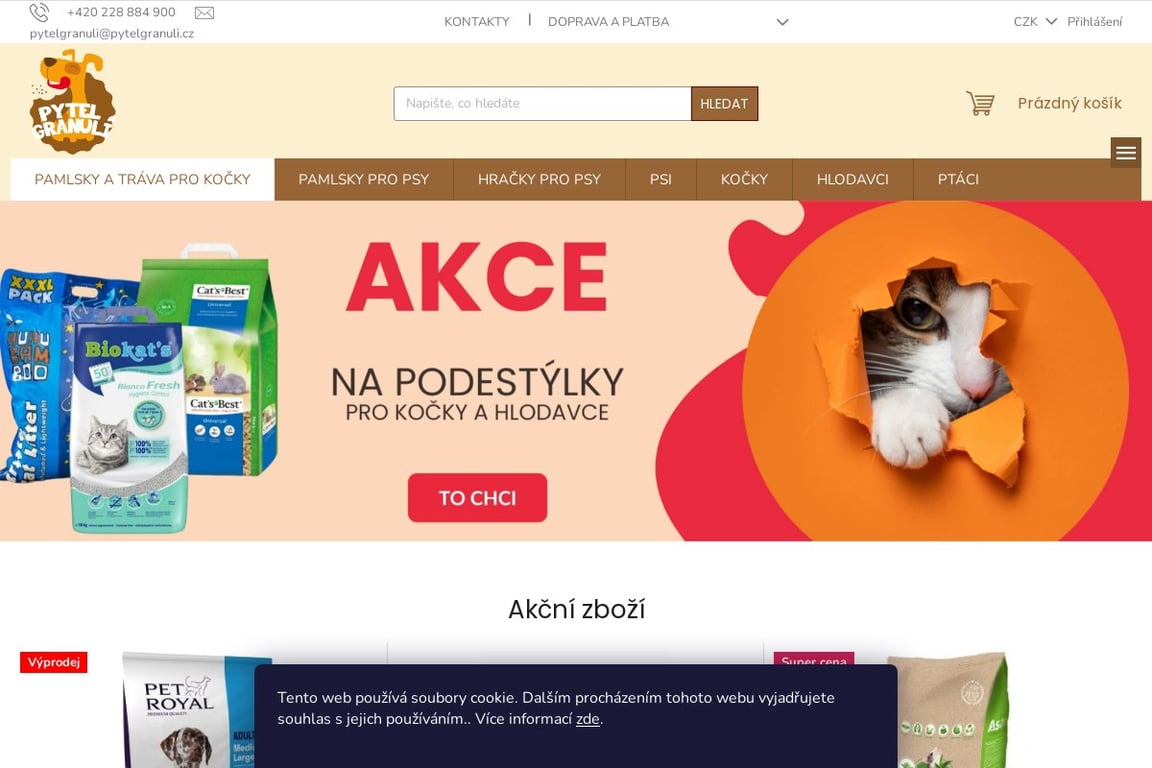 PetCenter/ PytelGranuli homepage