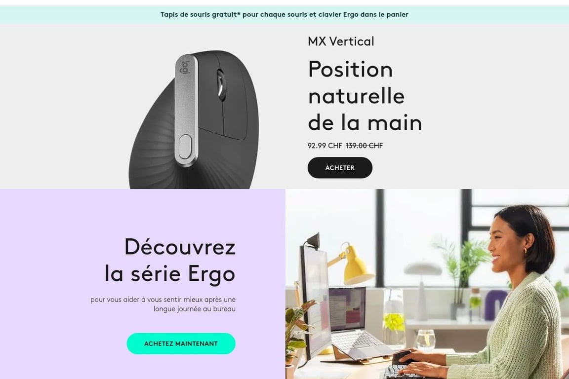 Logitech (France) homepage