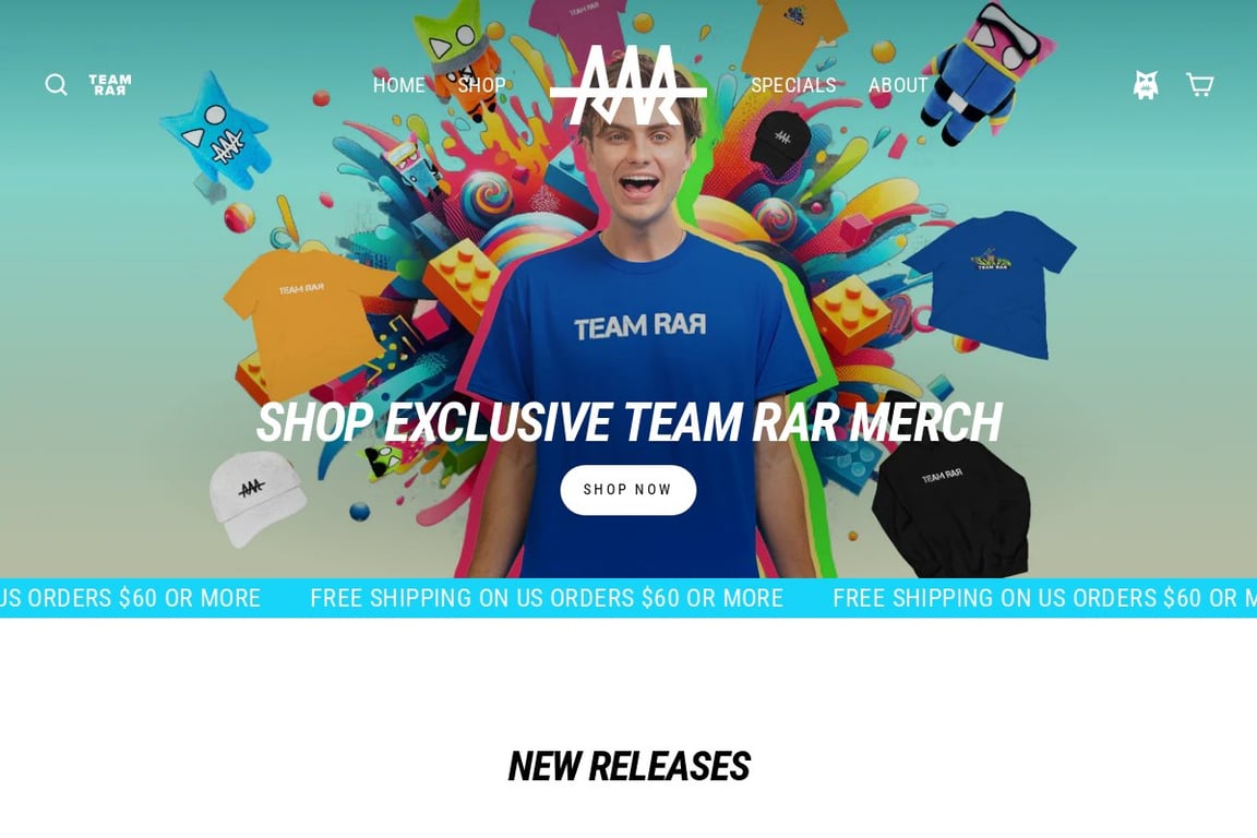 Team RAR homepage