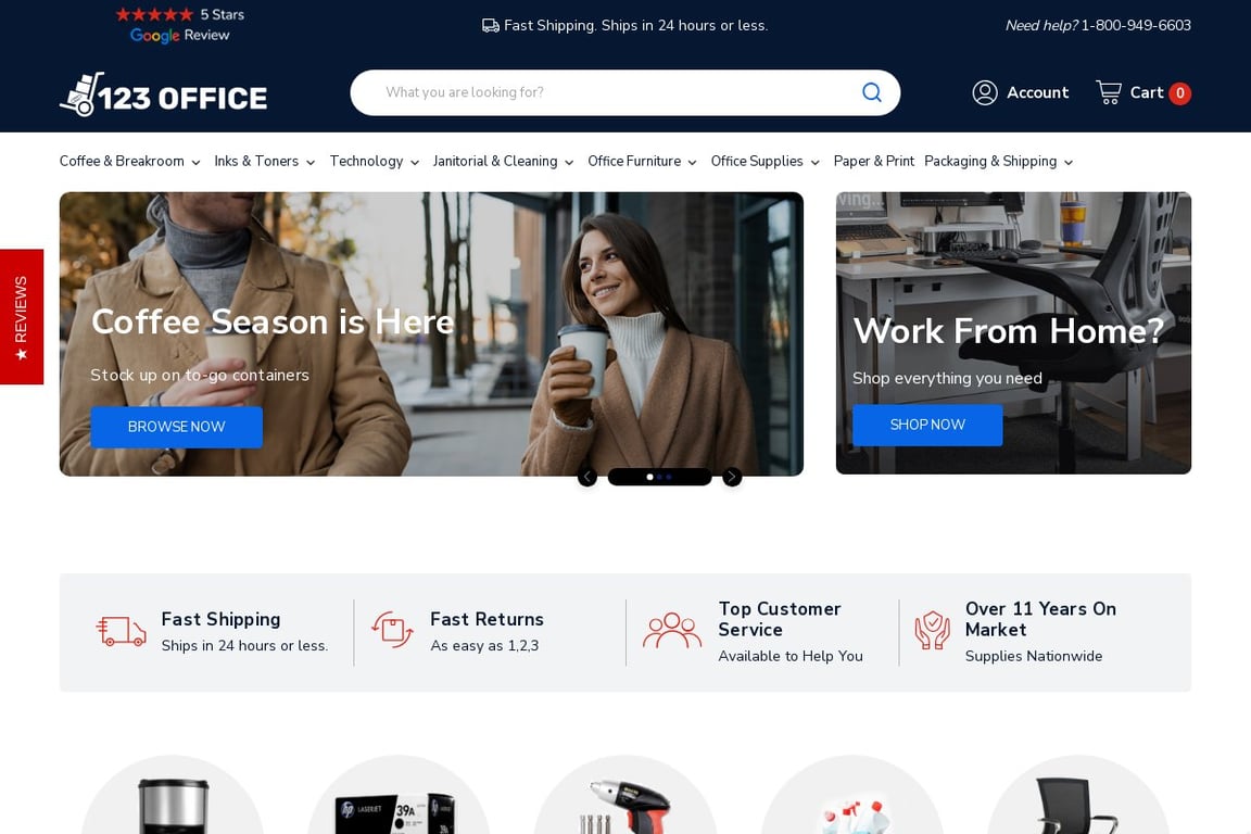 123Office.com homepage