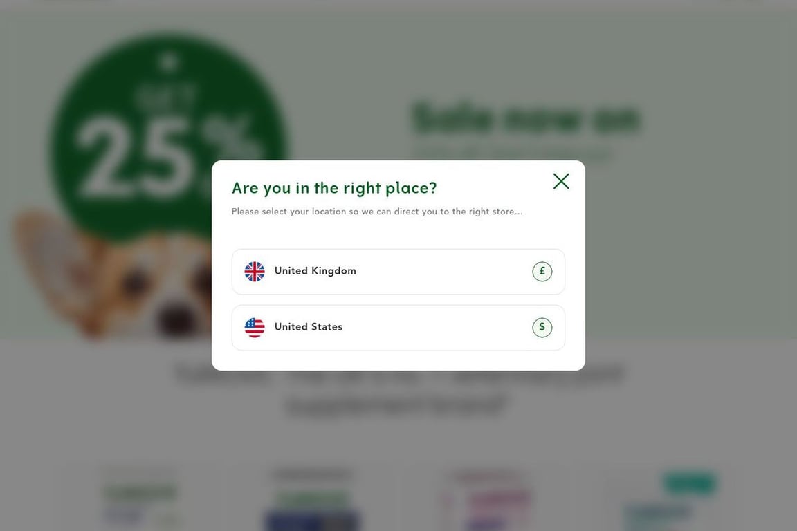 YuMOVE homepage