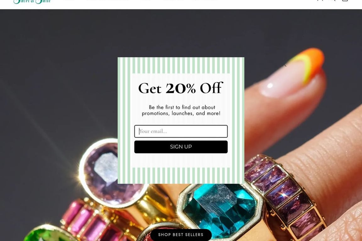 Short & Suite homepage