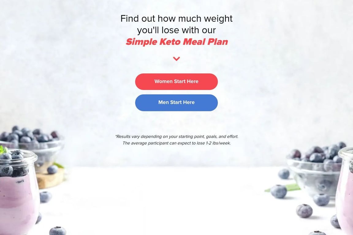 Konscious Keto homepage