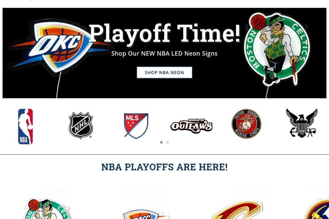 The Fan-Brand homepage