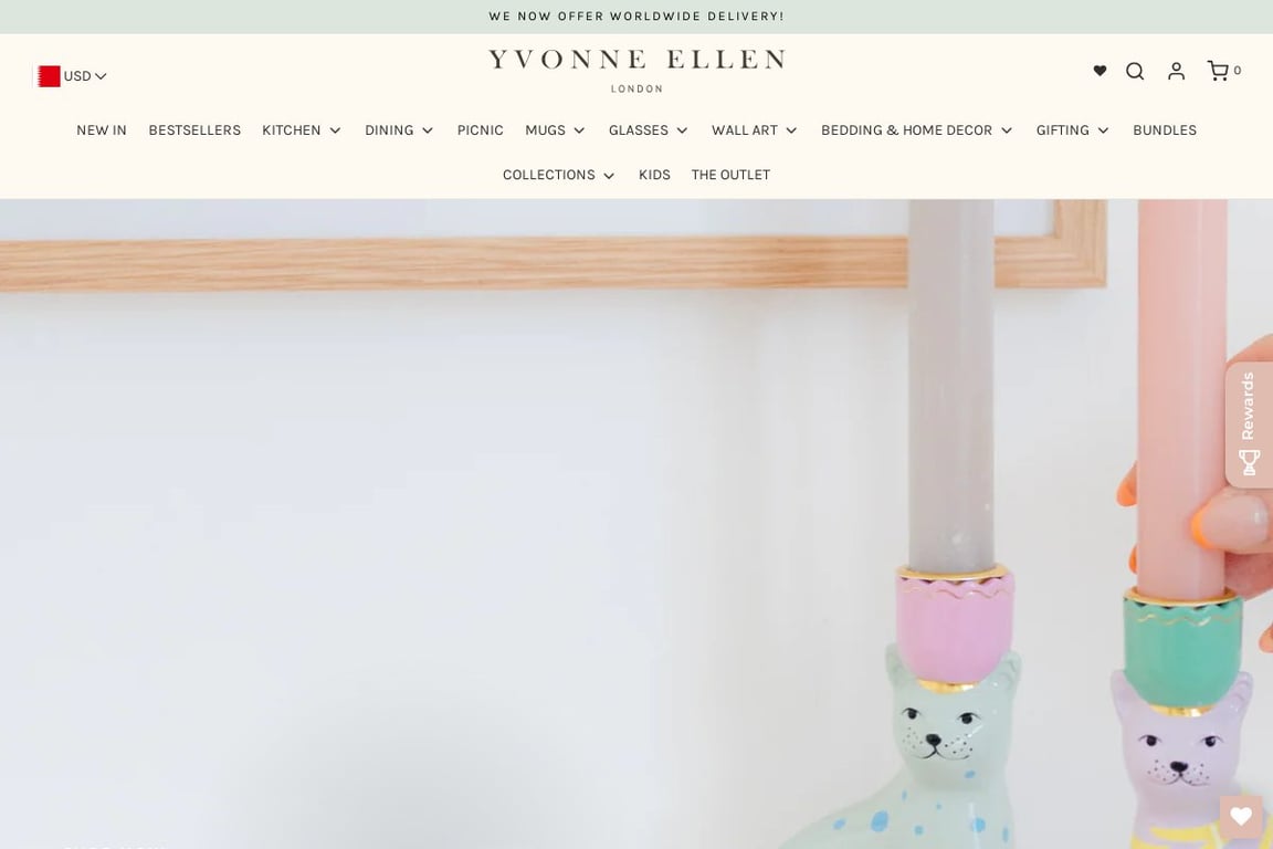 Yvonne Ellen homepage