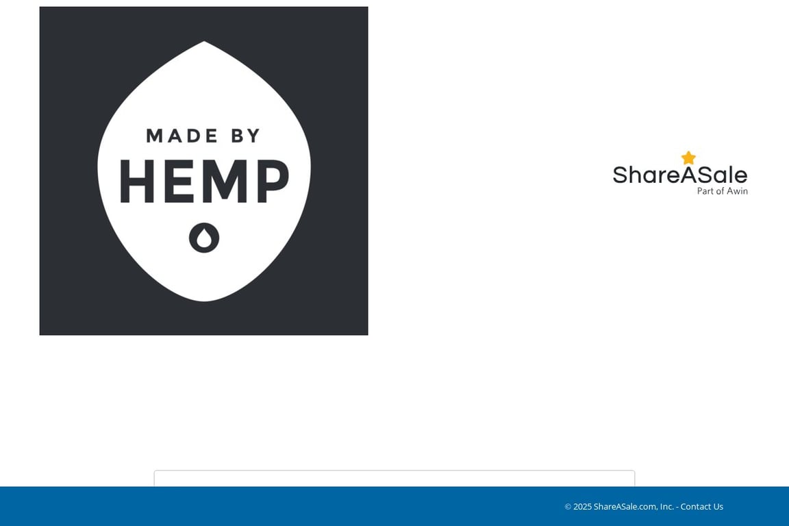 Tasty Hemp Oil affiliate program signup page