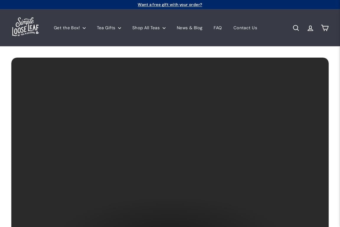Simple Loose Leaf homepage
