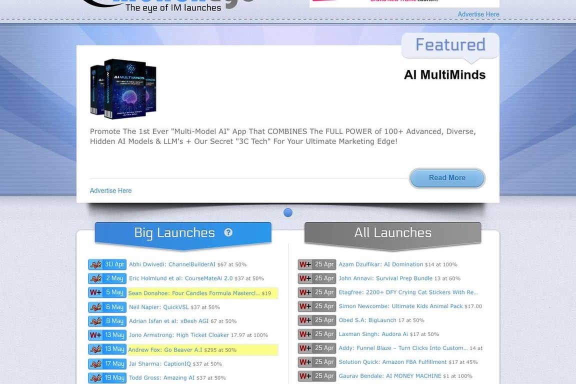 MunchEye homepage
