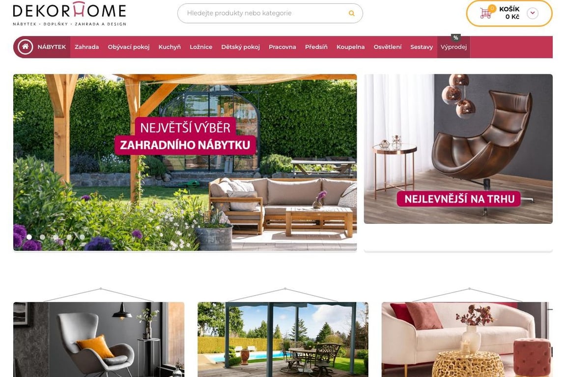 DEKORHOME homepage