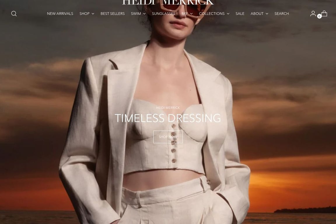 Heidi Merrick homepage