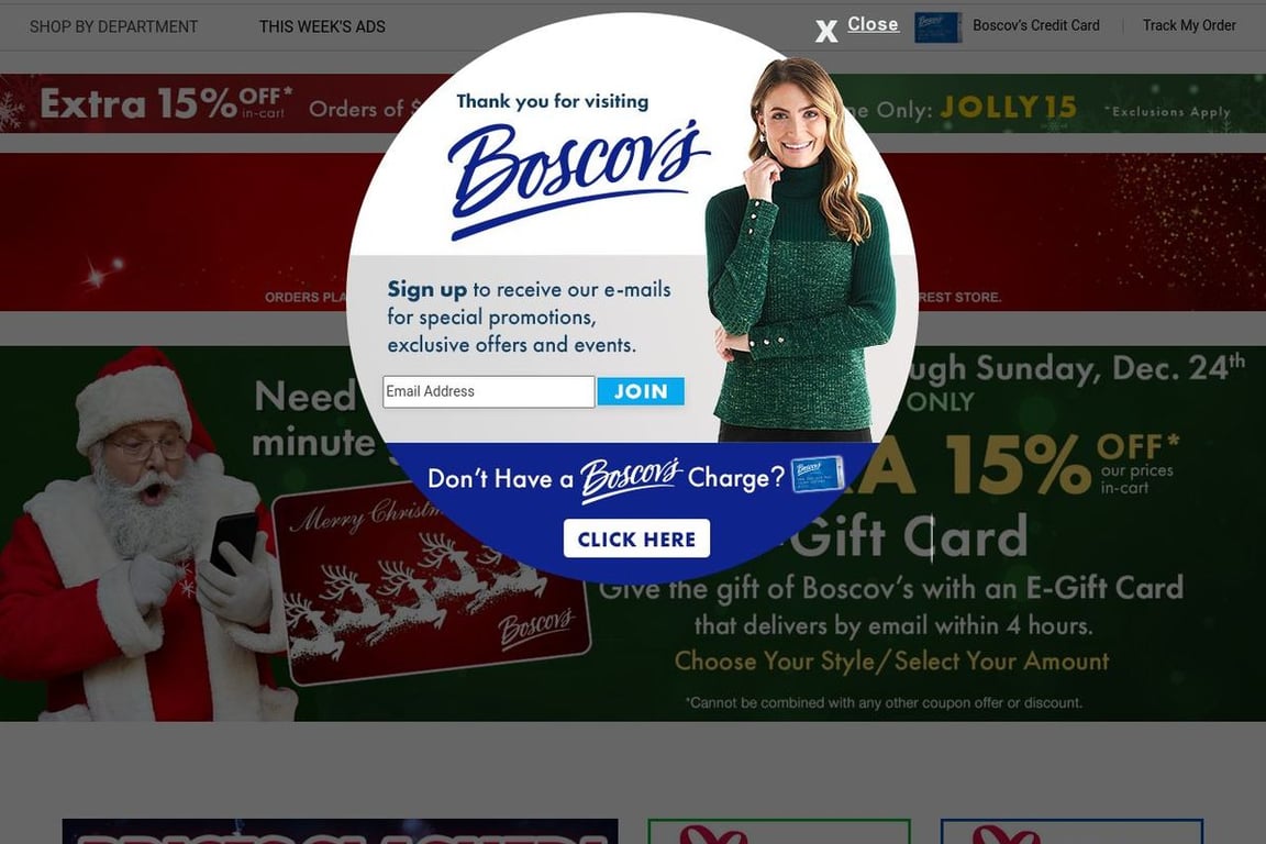 Boscov's on sale shoes coupons