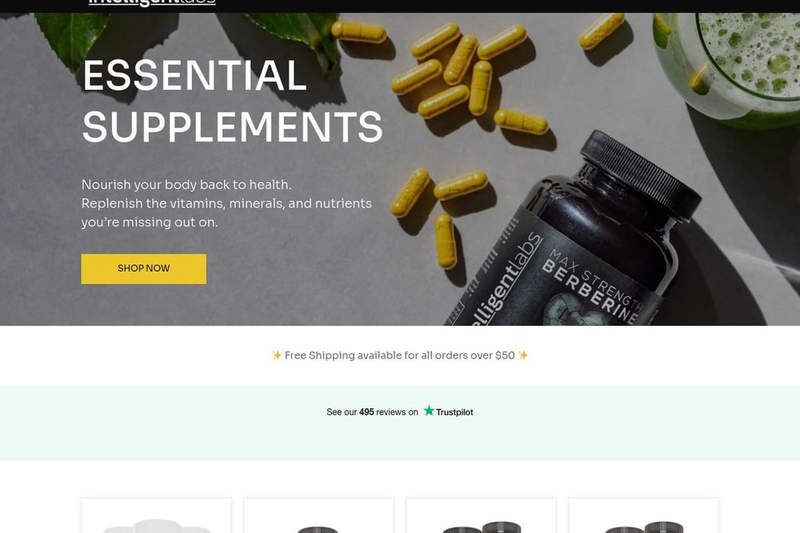 Intelligentlabs homepage
