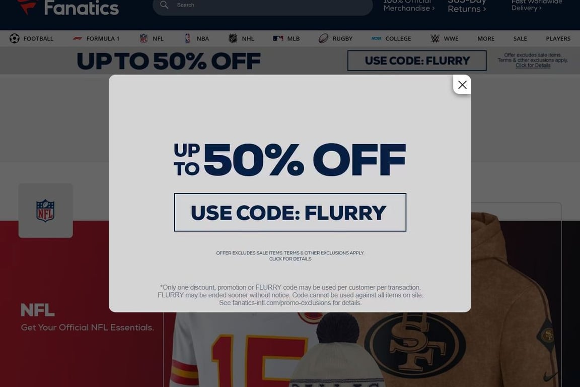 Fanatics International ROW Affiliate Program Everything You Need to