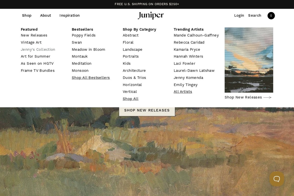 Juniper Studio homepage