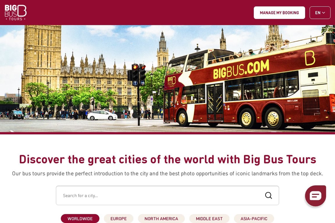 Big Bus Tours Affiliate Program: Commission & Program Details (2026)