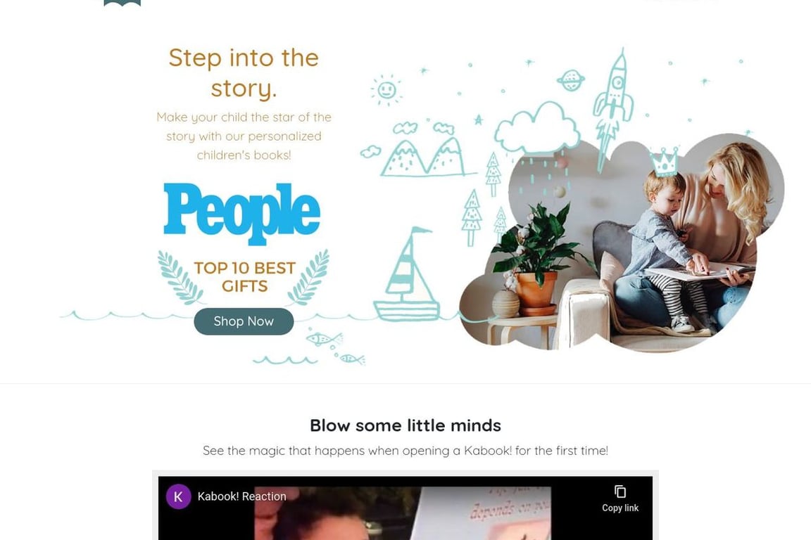 Kabook! homepage