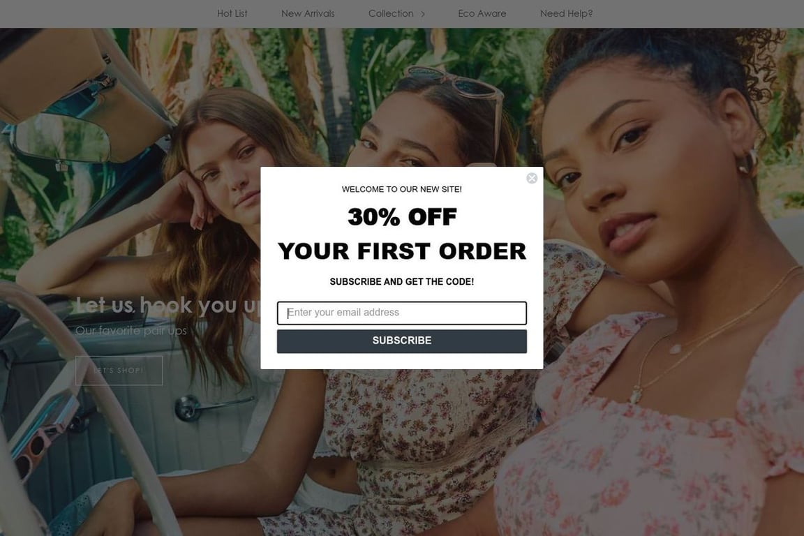 Celebrity Pink homepage