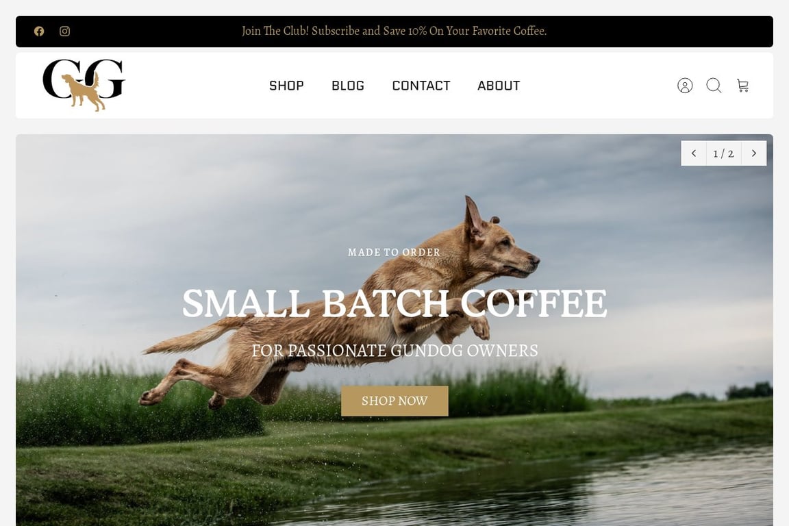 Gundog Grind homepage