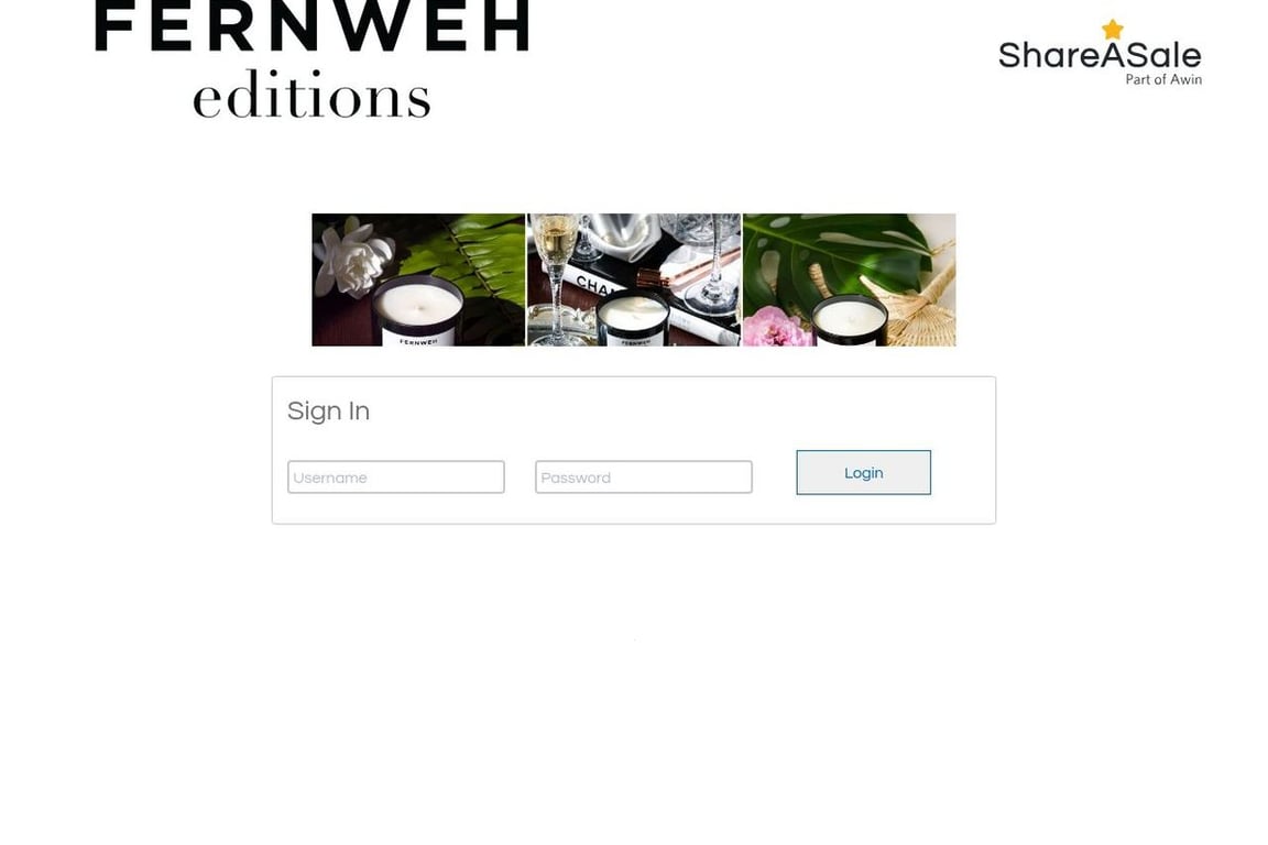 Fernweh Editions affiliate program signup page
