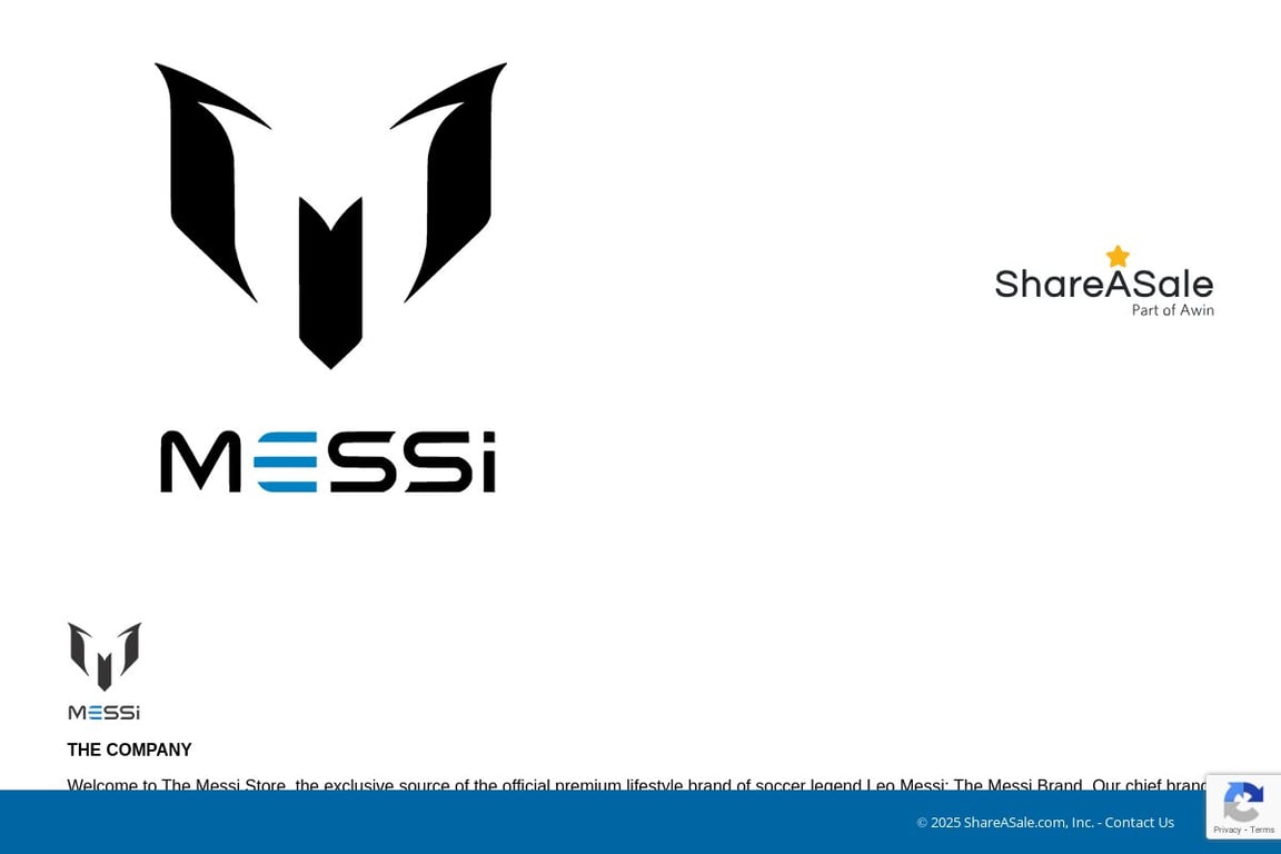 MESSi affiliate program signup page