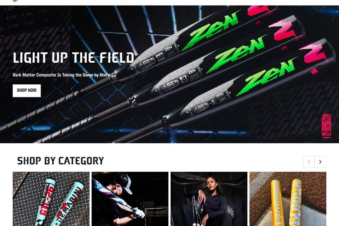 DeMarini homepage