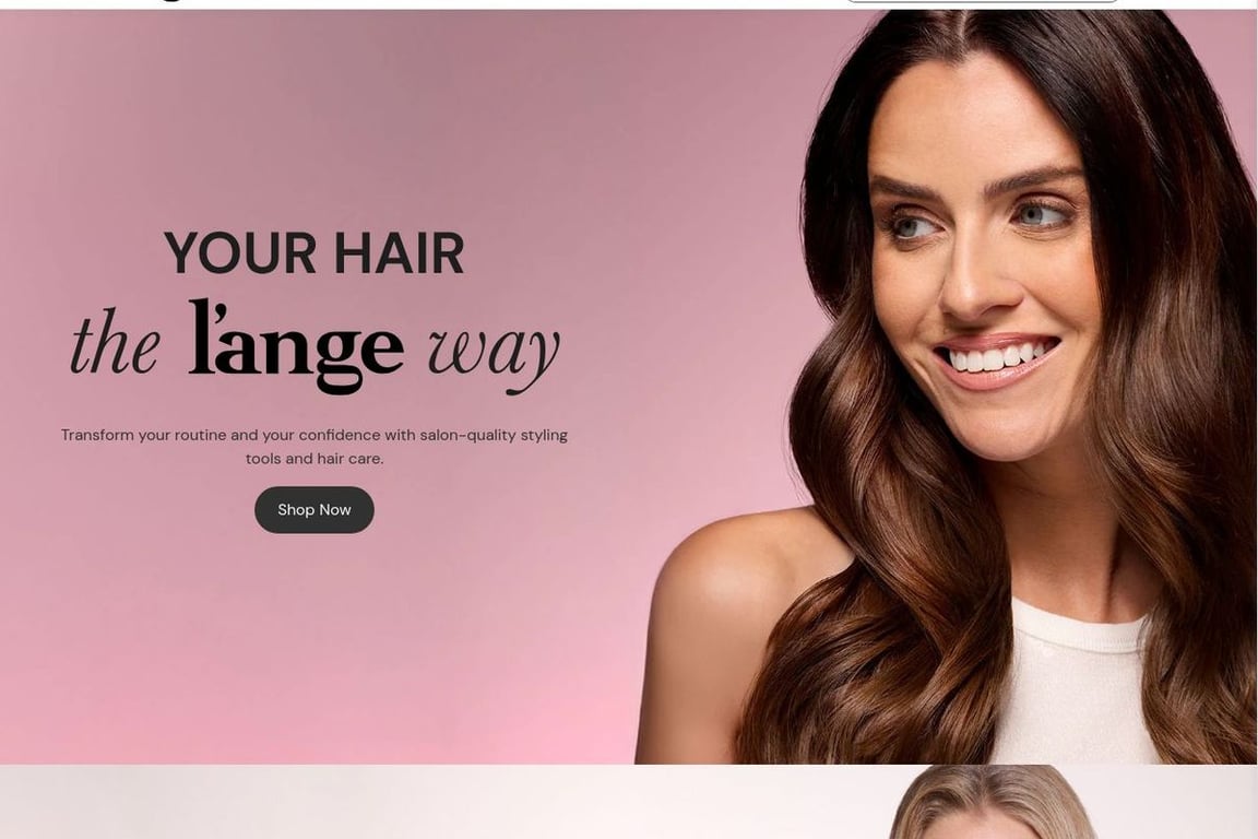 L’ange Hair homepage