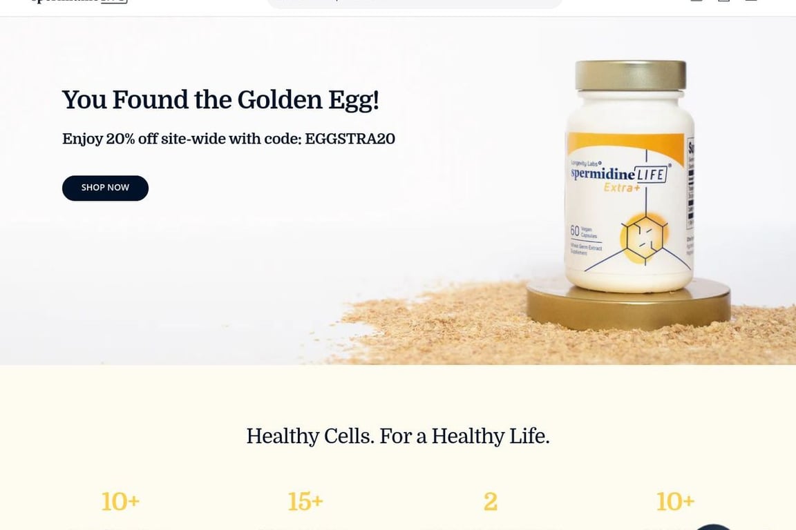 Longevity Labs, Inc. homepage