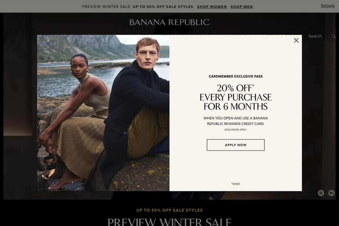 Banana republic father's day hot sale sale