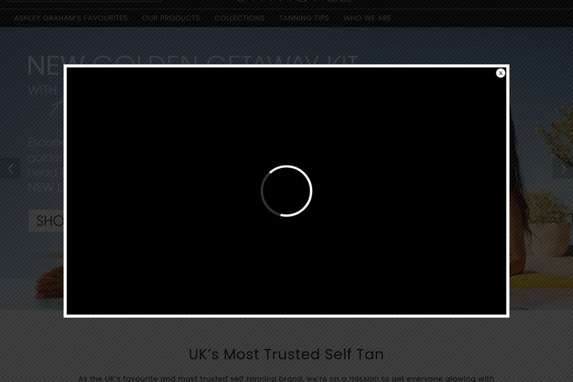 St Tropez UK homepage