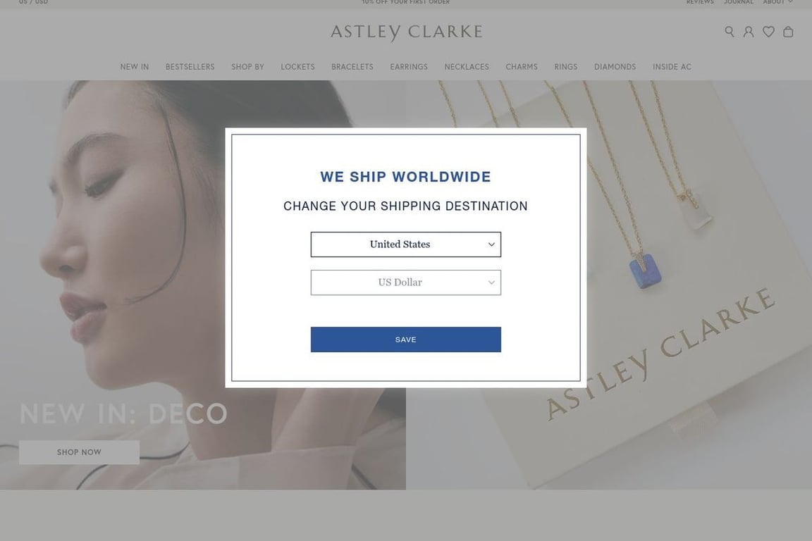 Astley Clarke homepage