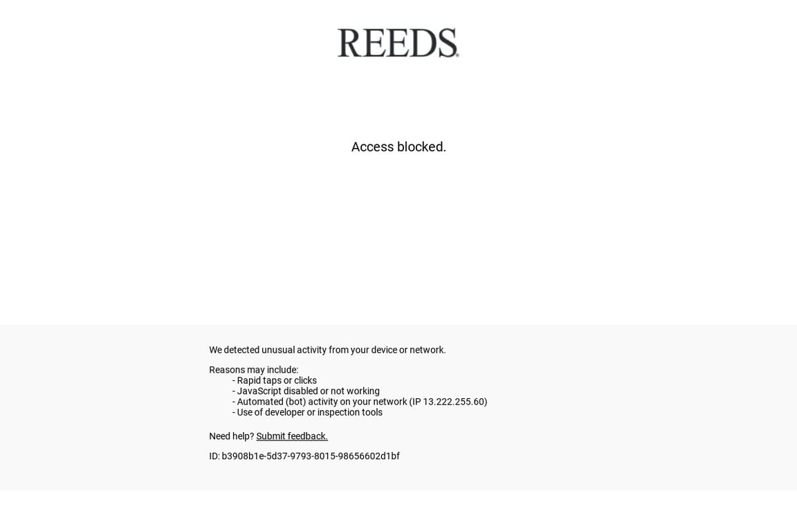 Reeds Jewelers homepage