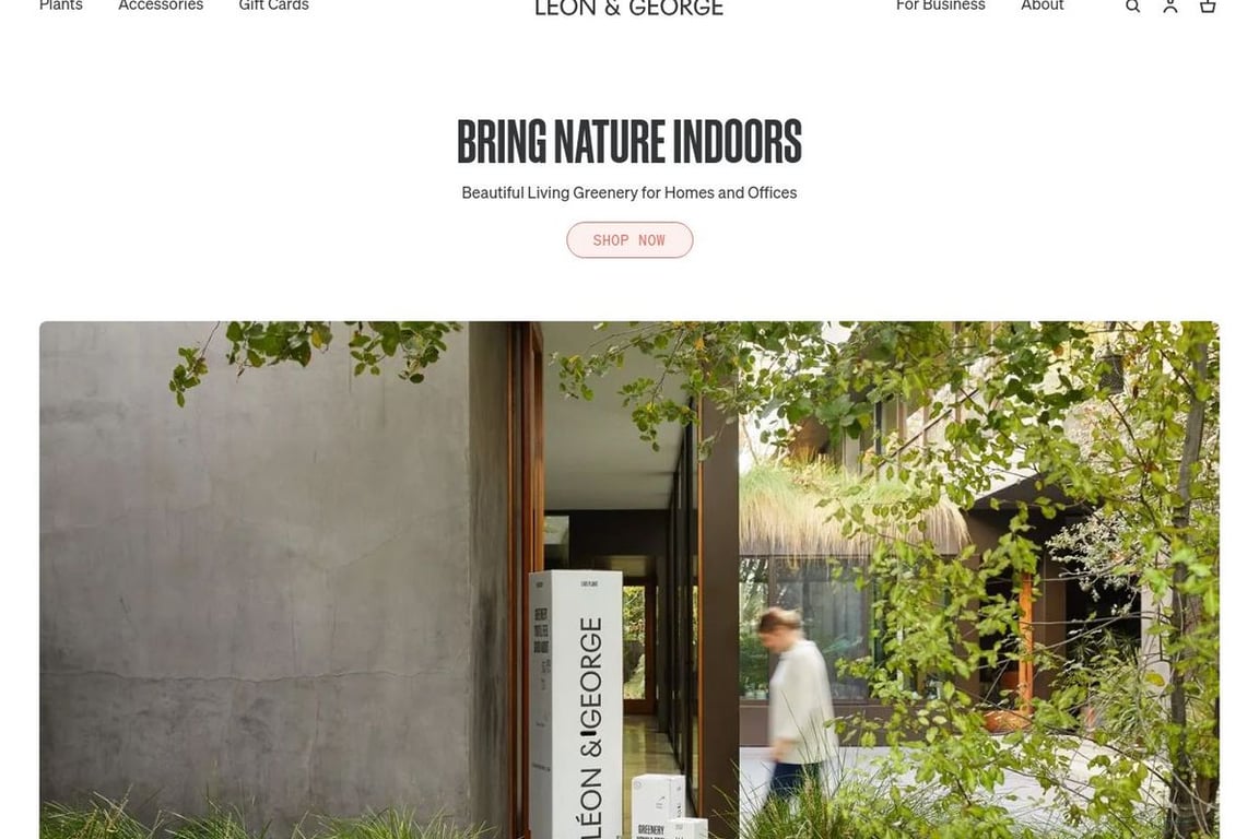 Leon & George Inc homepage