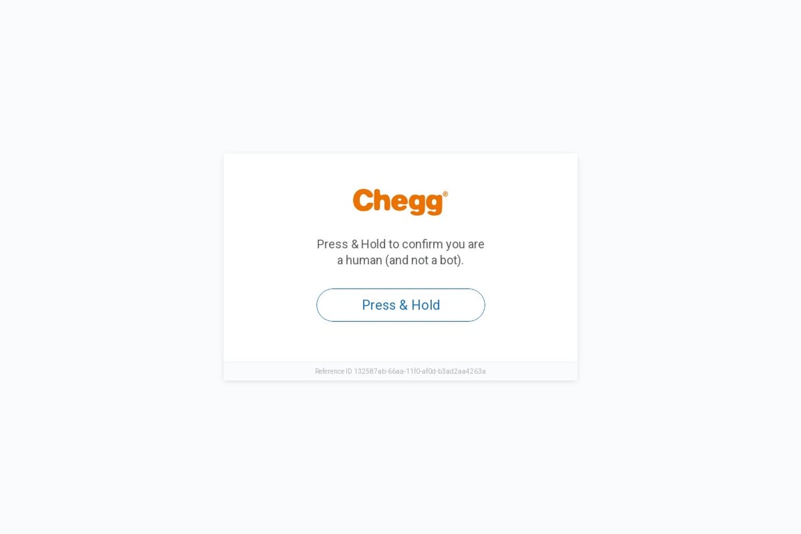 Chegg homepage