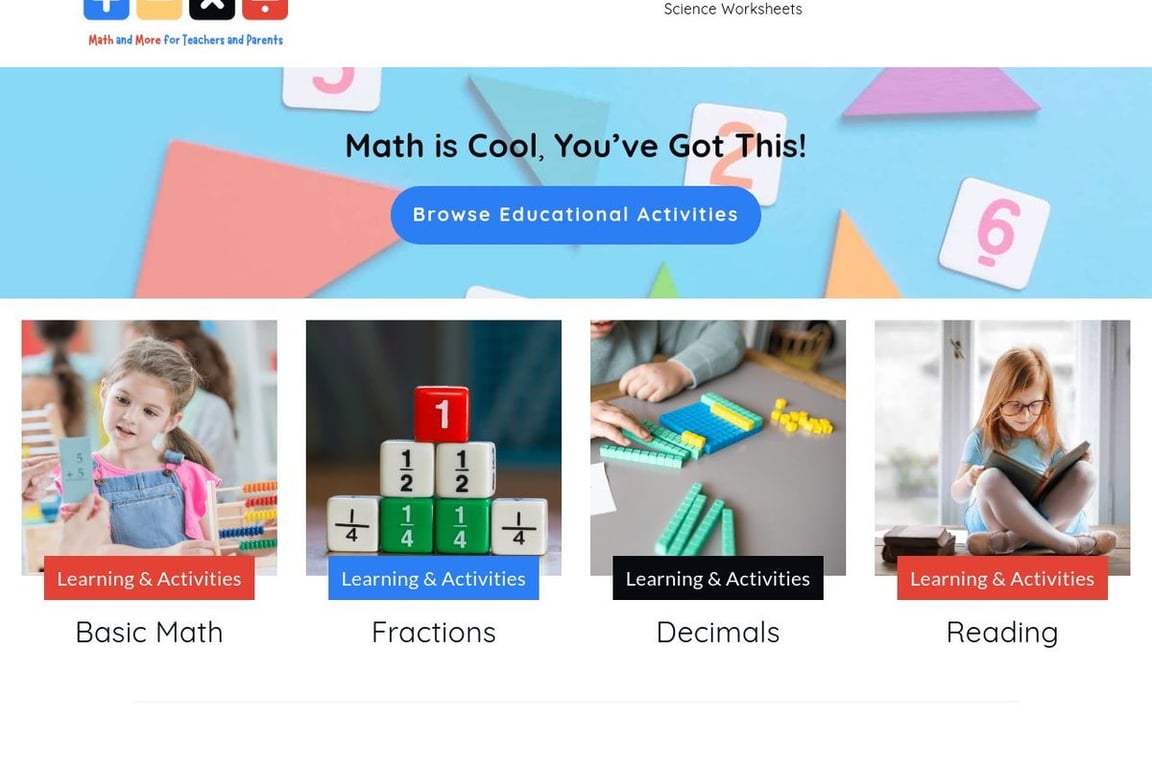 You’ve Got This Math homepage
