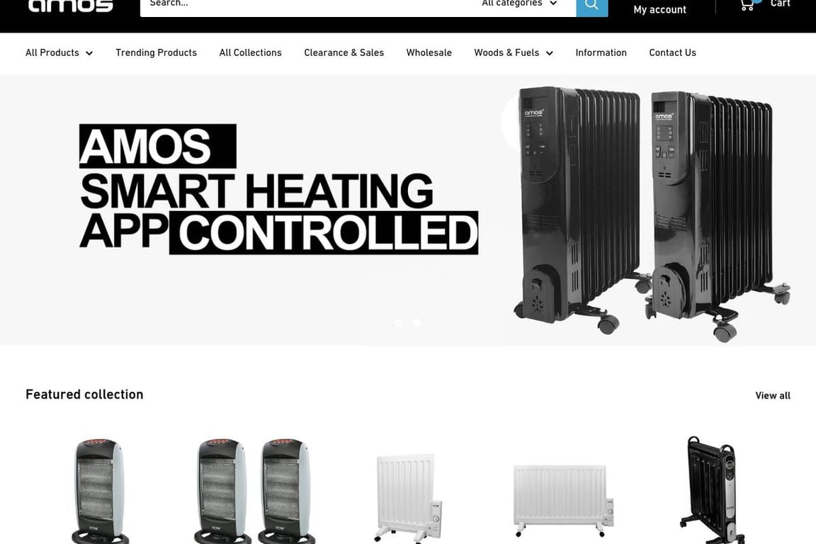 AMOS products homepage