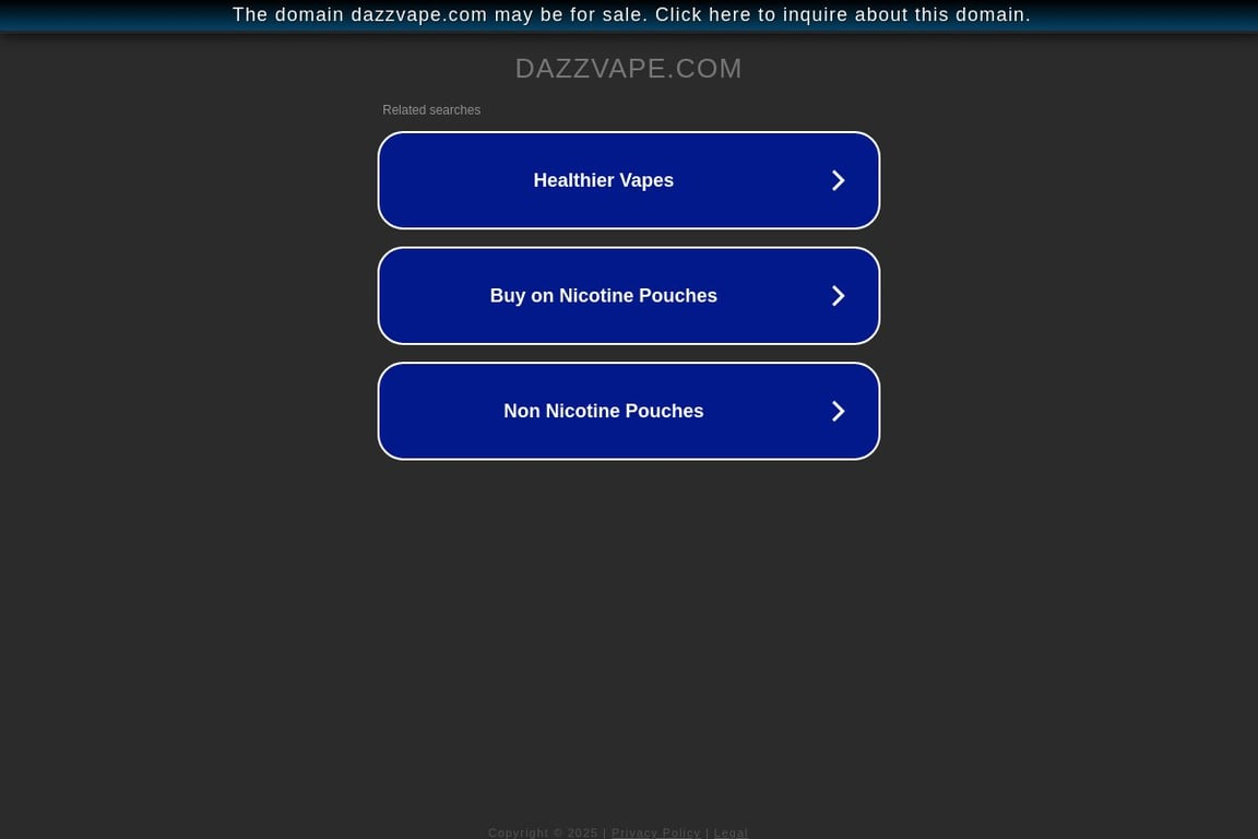 DAZZVAPE homepage